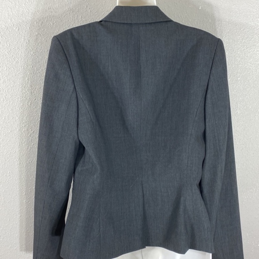 Calvin Klein Gray Two Button Front Stretch Blazer… - image 8